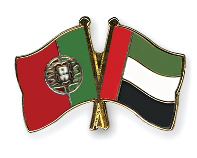 Fahnen Pins Portugal Ver-Arab-Emirate
