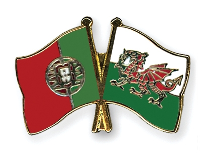 Fahnen Pins Portugal Wales