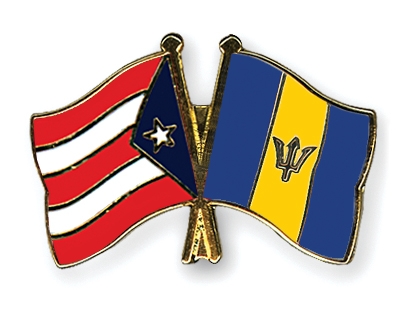 Fahnen Pins Puerto-Rico Barbados