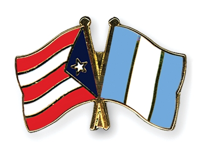 Fahnen Pins Puerto-Rico Guatemala