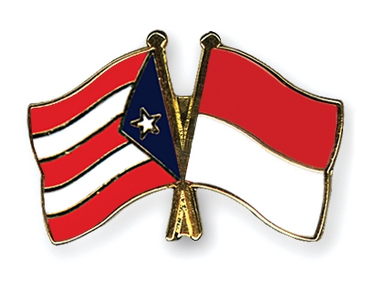 Fahnen Pins Puerto-Rico Monaco