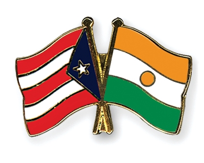 Fahnen Pins Puerto-Rico Niger