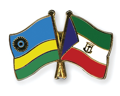 Fahnen Pins Ruanda quatorialguinea