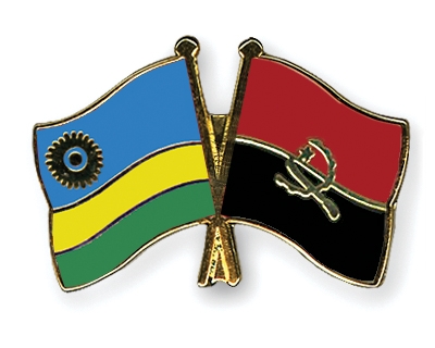 Fahnen Pins Ruanda Angola