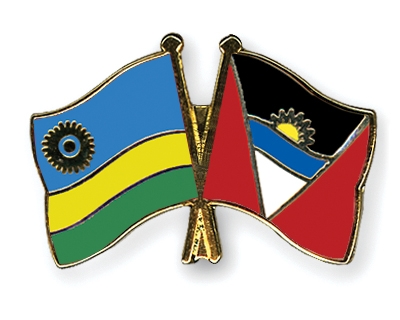 Fahnen Pins Ruanda Antigua-und-Barbuda