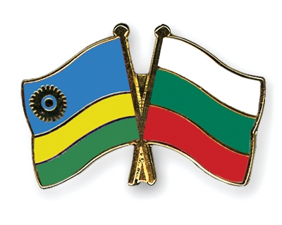 Fahnen Pins Ruanda Bulgarien