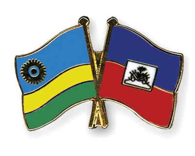 Fahnen Pins Ruanda Haiti