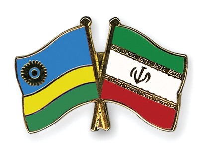 Fahnen Pins Ruanda Iran