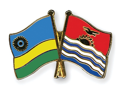 Fahnen Pins Ruanda Kiribati