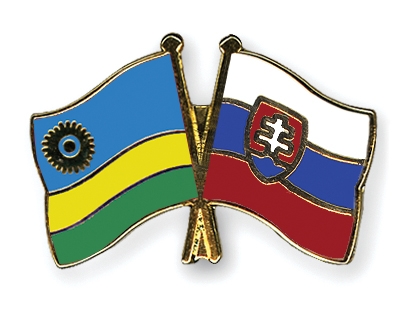 Fahnen Pins Ruanda Slowakei