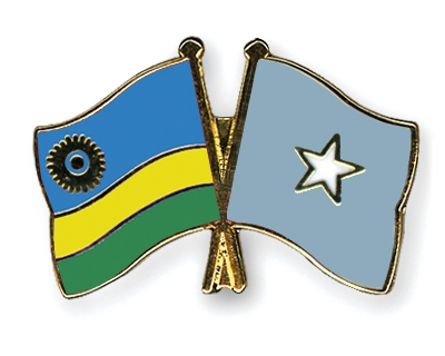 Fahnen Pins Ruanda Somalia