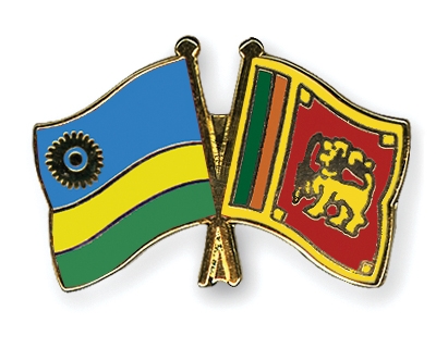 Fahnen Pins Ruanda Sri-Lanka