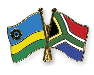 Fahnen Pins Ruanda Sdafrika