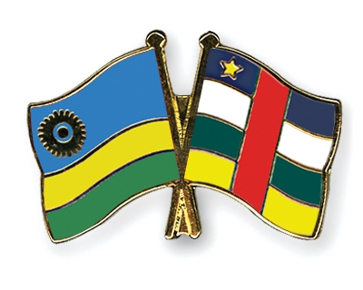 Fahnen Pins Ruanda Zentralafrikanische-Republik