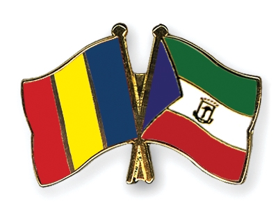 Fahnen Pins Rumnien quatorialguinea