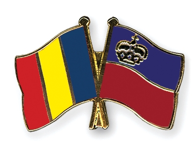 Fahnen Pins Rumnien Liechtenstein