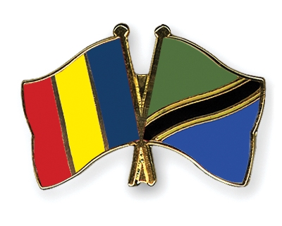 Fahnen Pins Rumnien Tansania