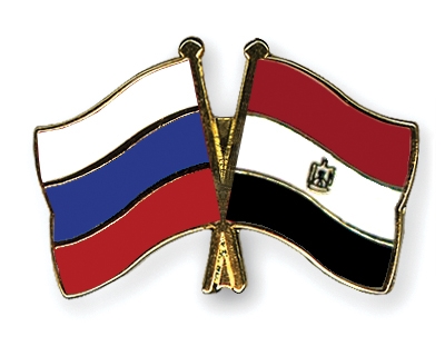 Fahnen Pins Russland gypten