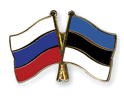 Fahnen Pins Russland Estland