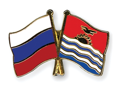 Fahnen Pins Russland Kiribati