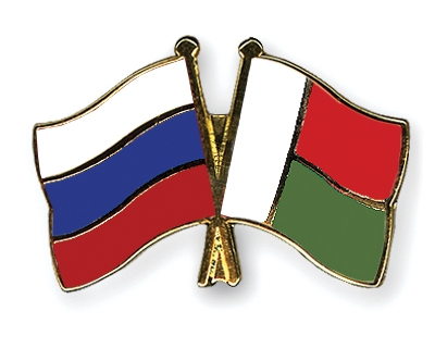 Fahnen Pins Russland Madagaskar