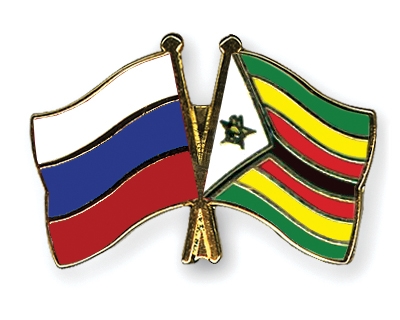 Fahnen Pins Russland Simbabwe