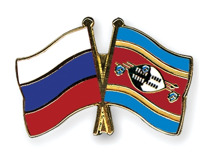 Fahnen Pins Russland Swasiland