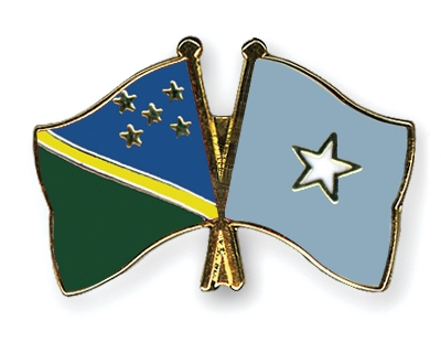 Fahnen Pins Salomonen Somalia
