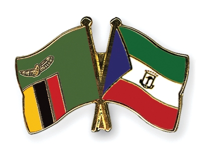 Fahnen Pins Sambia quatorialguinea