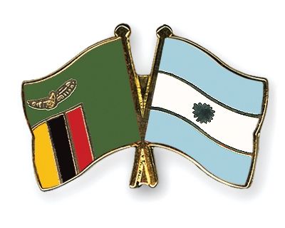 Fahnen Pins Sambia Argentinien