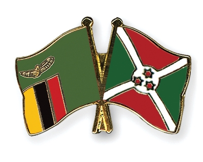 Fahnen Pins Sambia Burundi