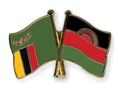 Fahnen Pins Sambia Malawi