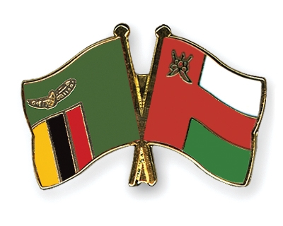 Fahnen Pins Sambia Oman