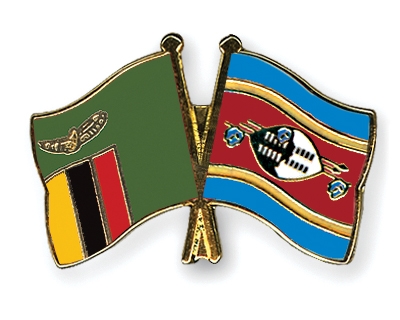 Fahnen Pins Sambia Swasiland