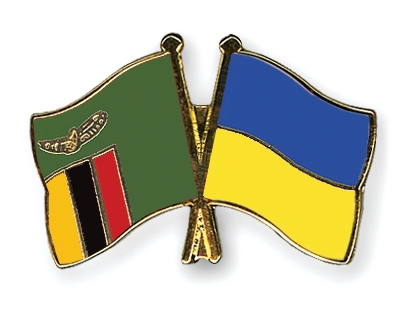 Fahnen Pins Sambia Ukraine