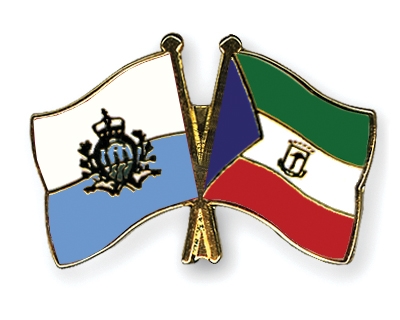 Fahnen Pins San-Marino quatorialguinea