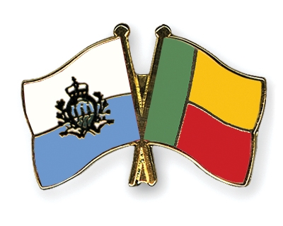 Fahnen Pins San-Marino Benin