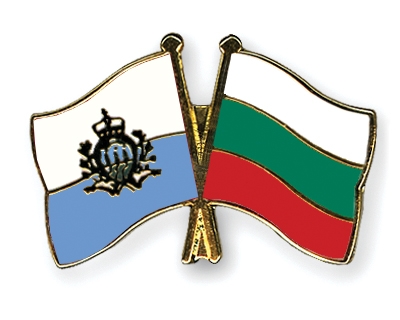Fahnen Pins San-Marino Bulgarien