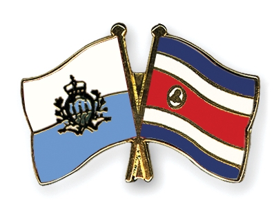 Fahnen Pins San-Marino Costa-Rica