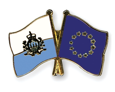 Fahnen Pins San-Marino Europa