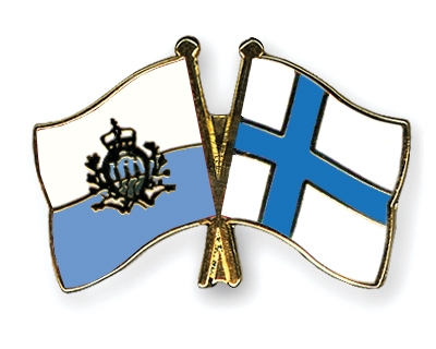 Fahnen Pins San-Marino Finnland