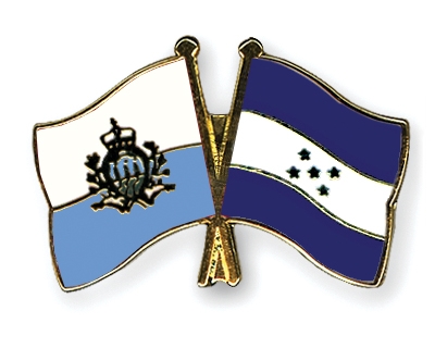 Fahnen Pins San-Marino Honduras