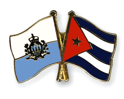Fahnen Pins San-Marino Kuba