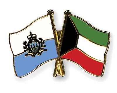 Fahnen Pins San-Marino Kuwait