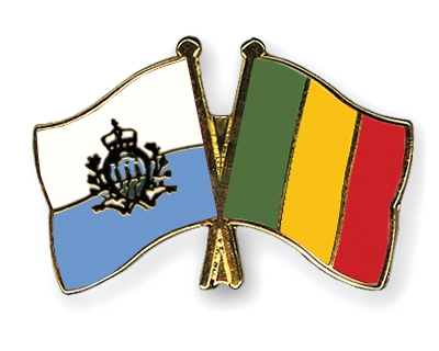 Fahnen Pins San-Marino Mali