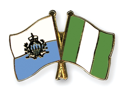 Fahnen Pins San-Marino Nigeria