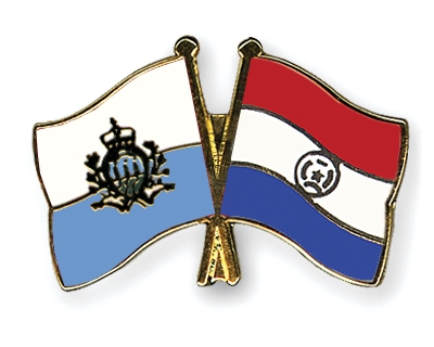 Fahnen Pins San-Marino Paraguay