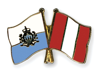 Fahnen Pins San-Marino Peru