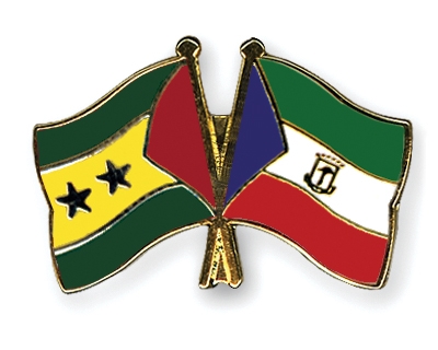 Fahnen Pins Sao-Tome-und-Principe quatorialguinea