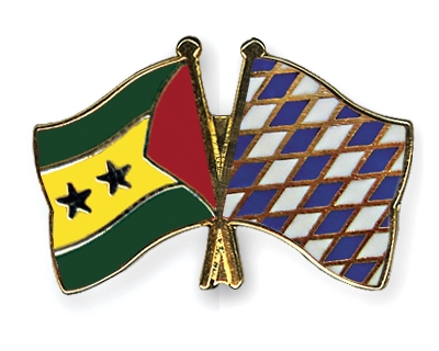 Fahnen Pins Sao-Tome-und-Principe Bayern